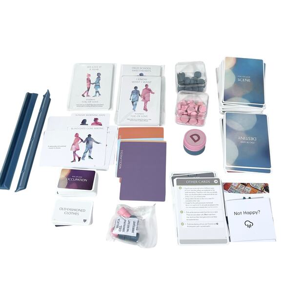 Fog of Love: Romantic Comedy Board Game by Jacob Jaskov Complete Used - Picture 4 of 11